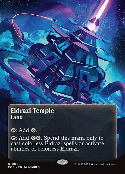 Eldrazi Temple 59 Edge Of Eternities: Stellar Sights (EOS) [Foil] NM