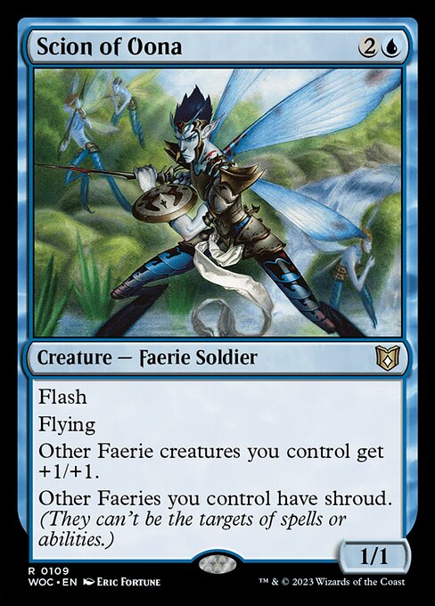 Scion of Oona 109 Wilds Of Eldraine Commander (WOC) [Nonfoil] NM