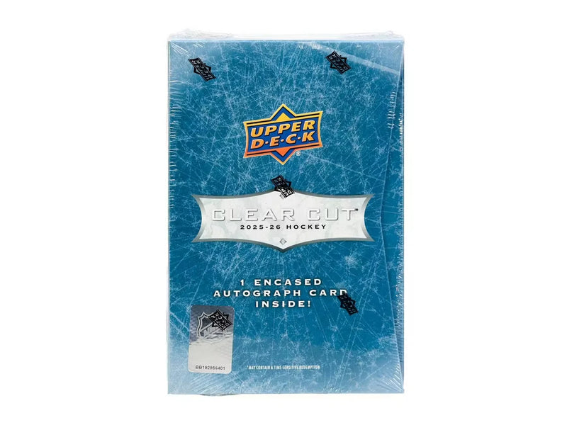2025-26 Upper Deck Clear Cut Hobby Box