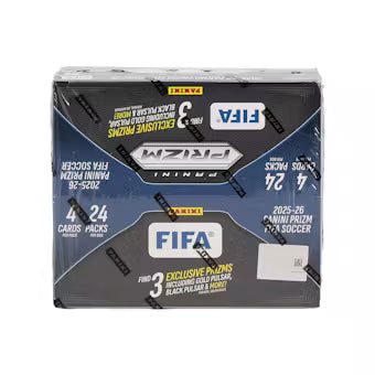 2025-26 Panini Prizm Fifa Retail Box