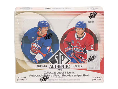 2025-26 Upper Deck SP Authentic Hobby Box