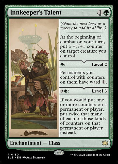 Innkeeper's Talent 180 Bloomburrow (BLB) [Nonfoil] NM