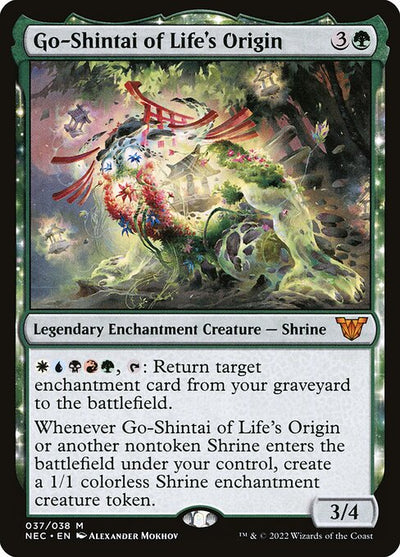 Go-Shintai of Life's Origin 37 Kamigawa: Neon Dynasty Commander (NEC) [Nonfoil] NM