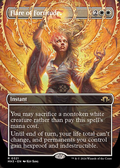 Flare of Fortitude 321 Modern Horizons 3 (MH3) [Nonfoil] NM