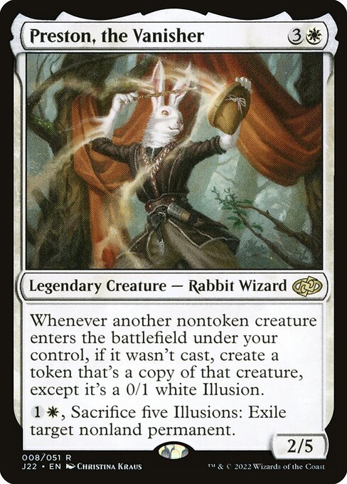 Preston, the Vanisher 8 Jumpstart 2022 (J22) [Nonfoil] NM