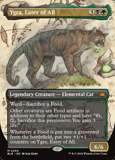 Ygra, Eater of All 294 Bloomburrow (BLB) [Nonfoil] NM