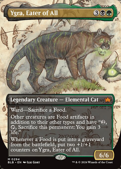 Ygra, Eater of All 294 Bloomburrow (BLB) [Nonfoil] NM