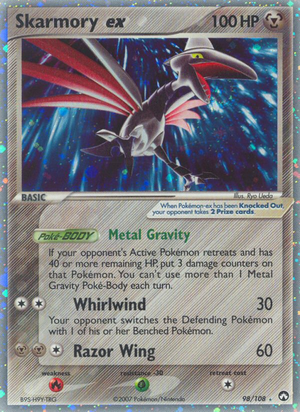 Skarmory EX 98/108 - Power Keepers (PK) HP