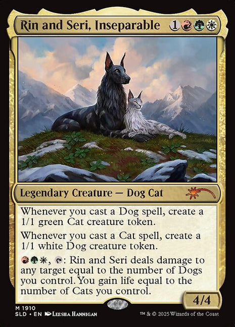 Rin and Seri, Inseparable 1910 Secret Lair Drop (SLD) [Nonfoil] NM