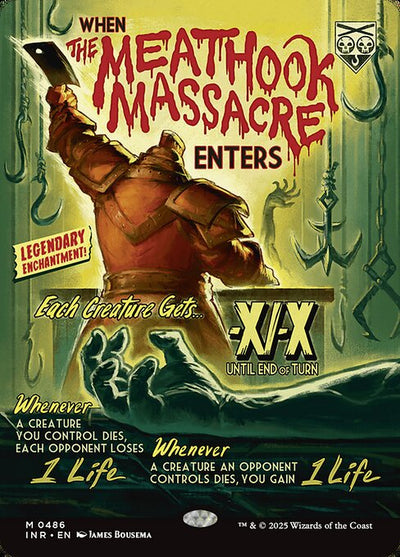 The Meathook Massacre 486 Innistrad Remastered (INR) [Nonfoil] NM