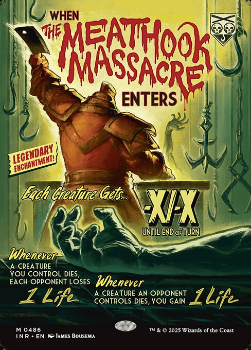 The Meathook Massacre 486 Innistrad Remastered (INR) [Nonfoil] NM