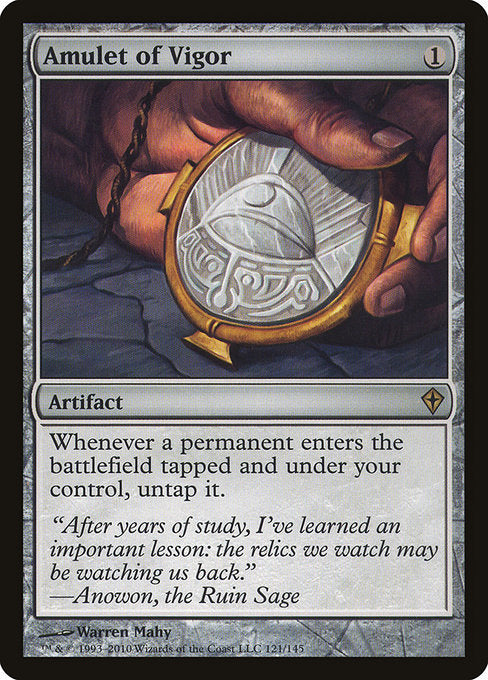 Amulet of Vigor 121 Worldwake (WWK) [Nonfoil] NM