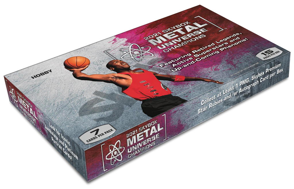 2021 Upper Deck Skybox Metal Universe Champions Hobby Box