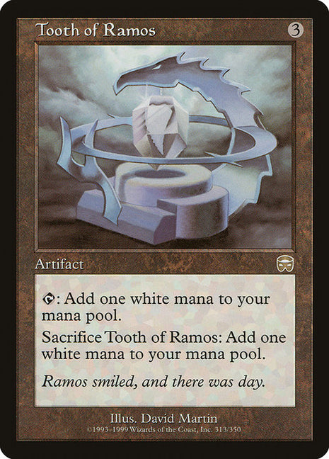 Tooth of Ramos 313 Mercadian Masques (MMQ) [Foil] NM