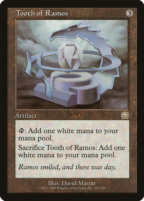 Tooth of Ramos 313 Mercadian Masques (MMQ) [Foil] NM