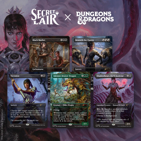 Secret Lair Drop: Secret Lair x Dungeons & Dragons: Shadowheart’s Devotion - Non-Foil Edition - Secret Lair Drop Series (SLD)