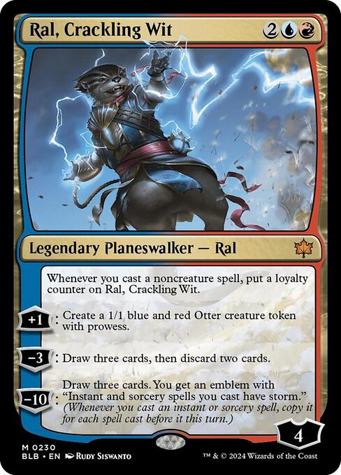 Ral, Crackling Wit 230 Bloomburrow Promos (PBLB) [Nonfoil] NM