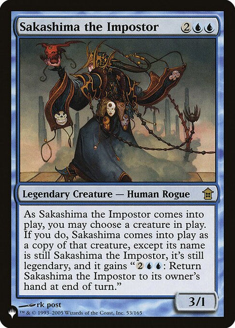 Sakashima the Impostor 53 The List (PLST) [Nonfoil] NM