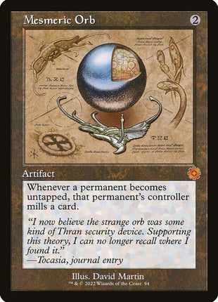 Mesmeric Orb 94 The Brothers' War Retro Artifacts (BRR) [Foil] NM