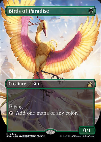 Birds of Paradise 432 Ravnica Remastered (RVR) [Nonfoil] NM