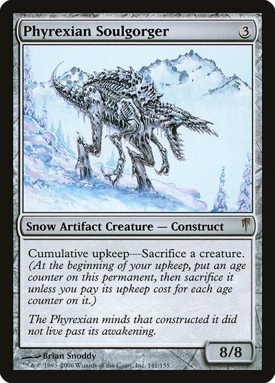 Phyrexian Soulgorger 141 Coldsnap (CSP) [Nonfoil] NM