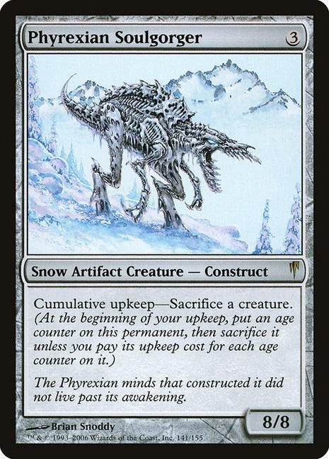 Phyrexian Soulgorger 141 Coldsnap (CSP) [Nonfoil] NM
