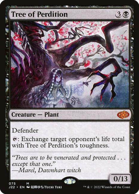 Tree of Perdition 75 Jumpstart 2022 (J22) [Nonfoil] NM