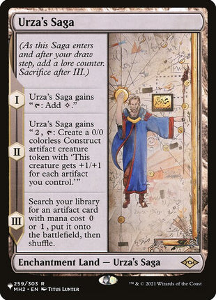 Urza's Saga 259 The List (PLST) [Nonfoil] NM