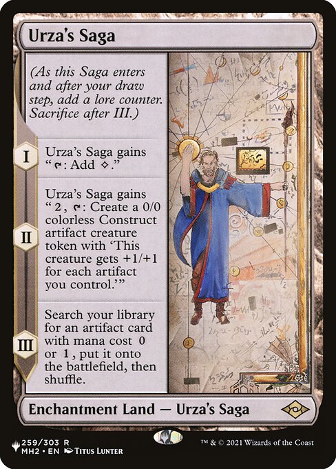 Urza's Saga 259 The List (PLST) [Nonfoil] NM