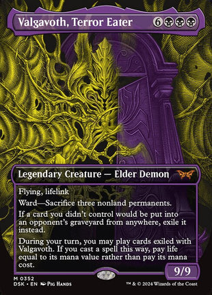Valgavoth, Terror Eater 352 Duskmourn: House Of Horror (DSK) [Nonfoil] NM