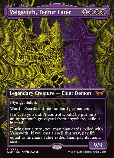 Valgavoth, Terror Eater 352 Duskmourn: House Of Horror (DSK) [Nonfoil] NM