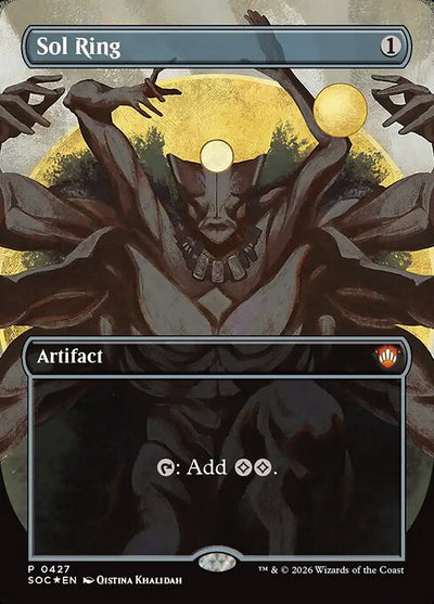 Sol Ring 427 Secrets Of Strixhaven Commander (SOC) [Foil] NM