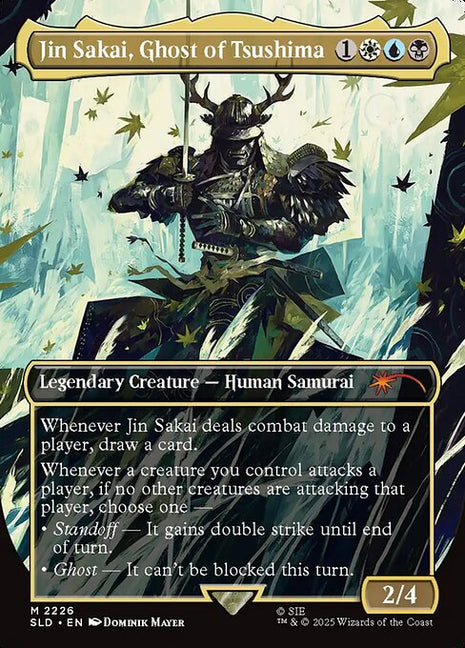 Jin Sakai, Ghost of Tsushima 2226 Secret Lair Drop (SLD) [Nonfoil] NM