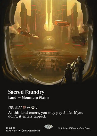 Sacred Foundry 282 Edge Of Eternities (EOE) [Nonfoil] NM