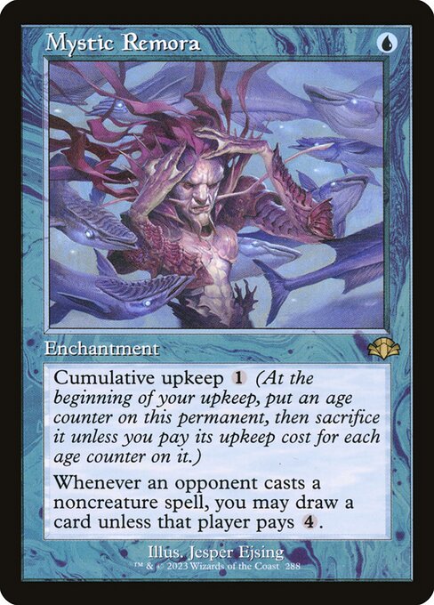 Mystic Remora 288 Dominaria Remastered (DMR) [Foil] LP