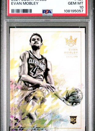 Evan Mobley Level IV Rookie PSA 10 2021-22 Court Kings