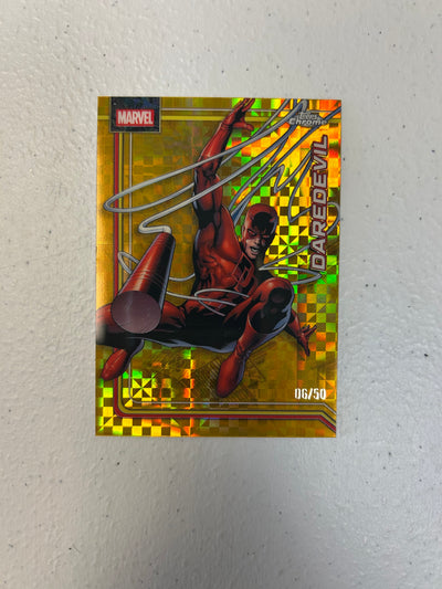 2026 Topps Chrome Marvel Daredevil #25 Gold Refractor