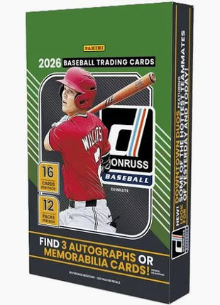 2026 Panini Donruss Baseball Hobby Box