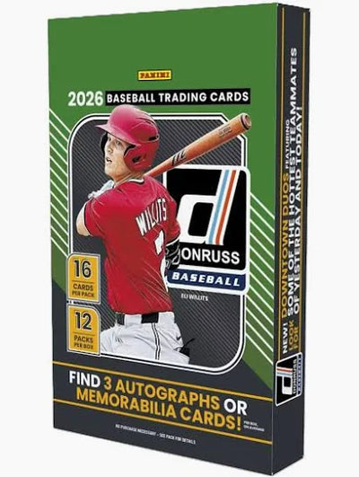 2026 Panini Donruss Baseball Hobby Box