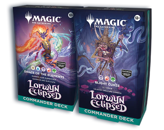 Lorwyn Eclipsed Commander Decks