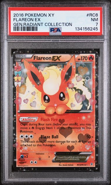 Flareon EX rc6/rc32 - Generations (GEN) PSA 7