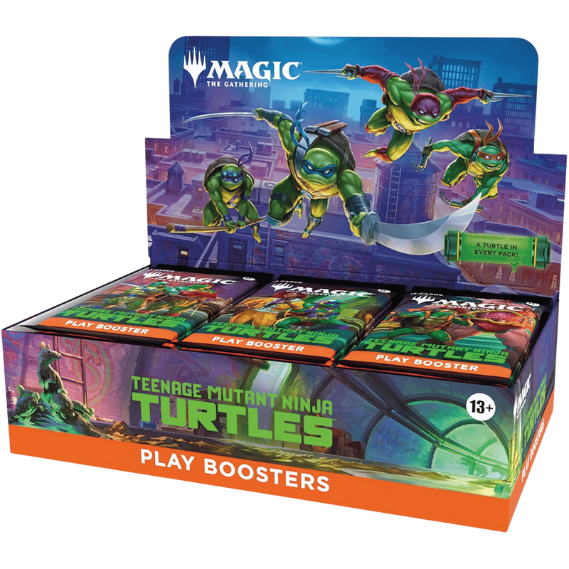 Teenage Mutant Ninja Turtles TMNT - Play Booster Display