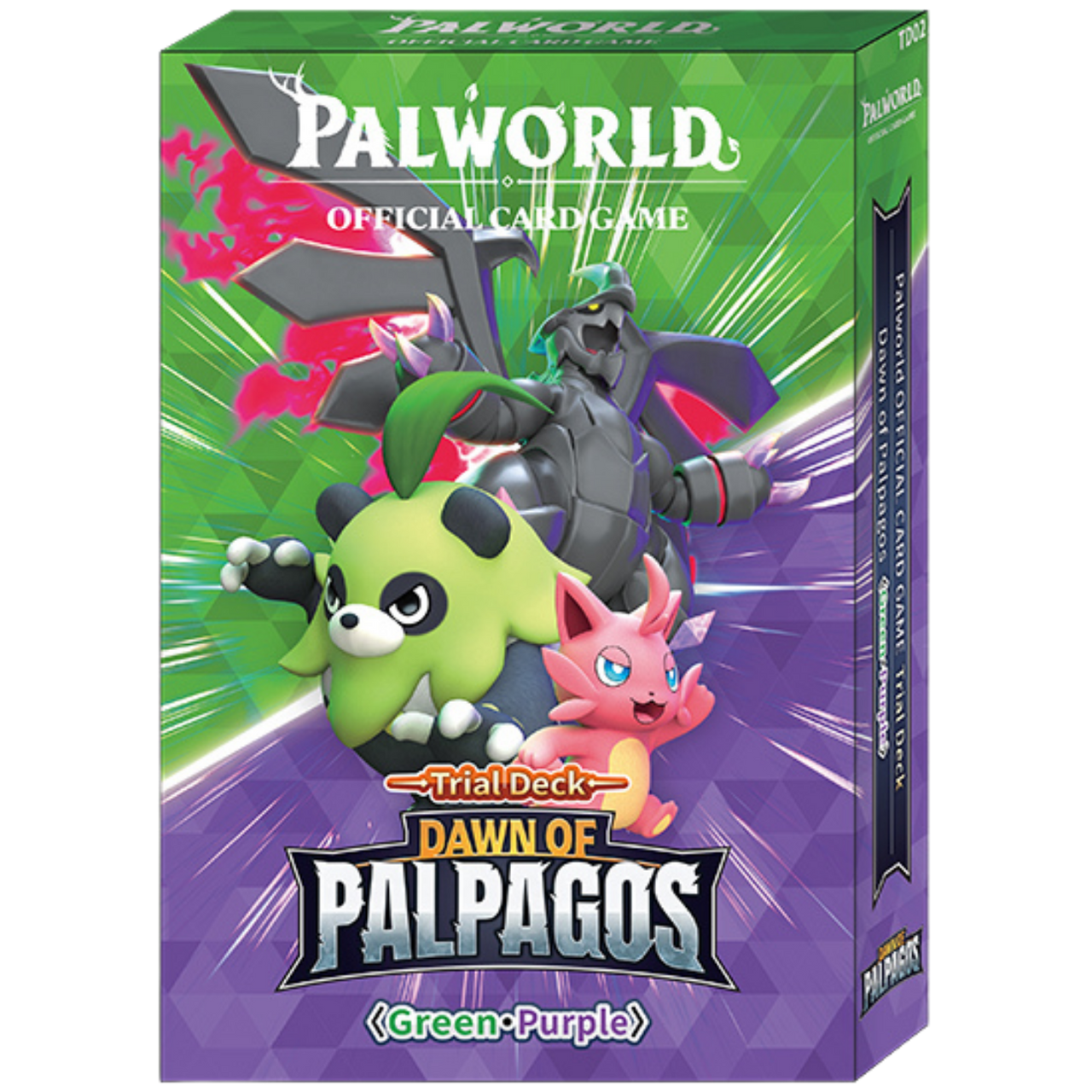 Palworld OCG Dawn of Palpagos Trial Deck Green & Purple (Releases 7/30, LIMIT 1PP)