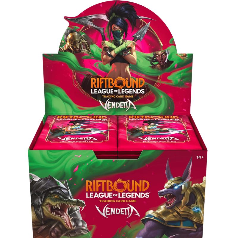 Riftbound Vendetta Booster Box - Available 7/31 - Limit 2 Per Person
