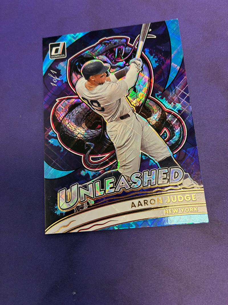 Aaron Judge [Platinum Diamond] #9 - 2026 Panini Donruss Unleashed Baseball NM