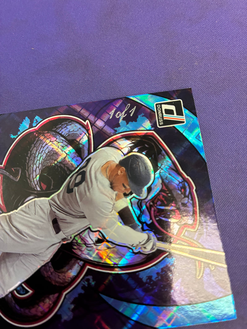Aaron Judge [Platinum Diamond] #9 - 2026 Panini Donruss Unleashed Baseball NM