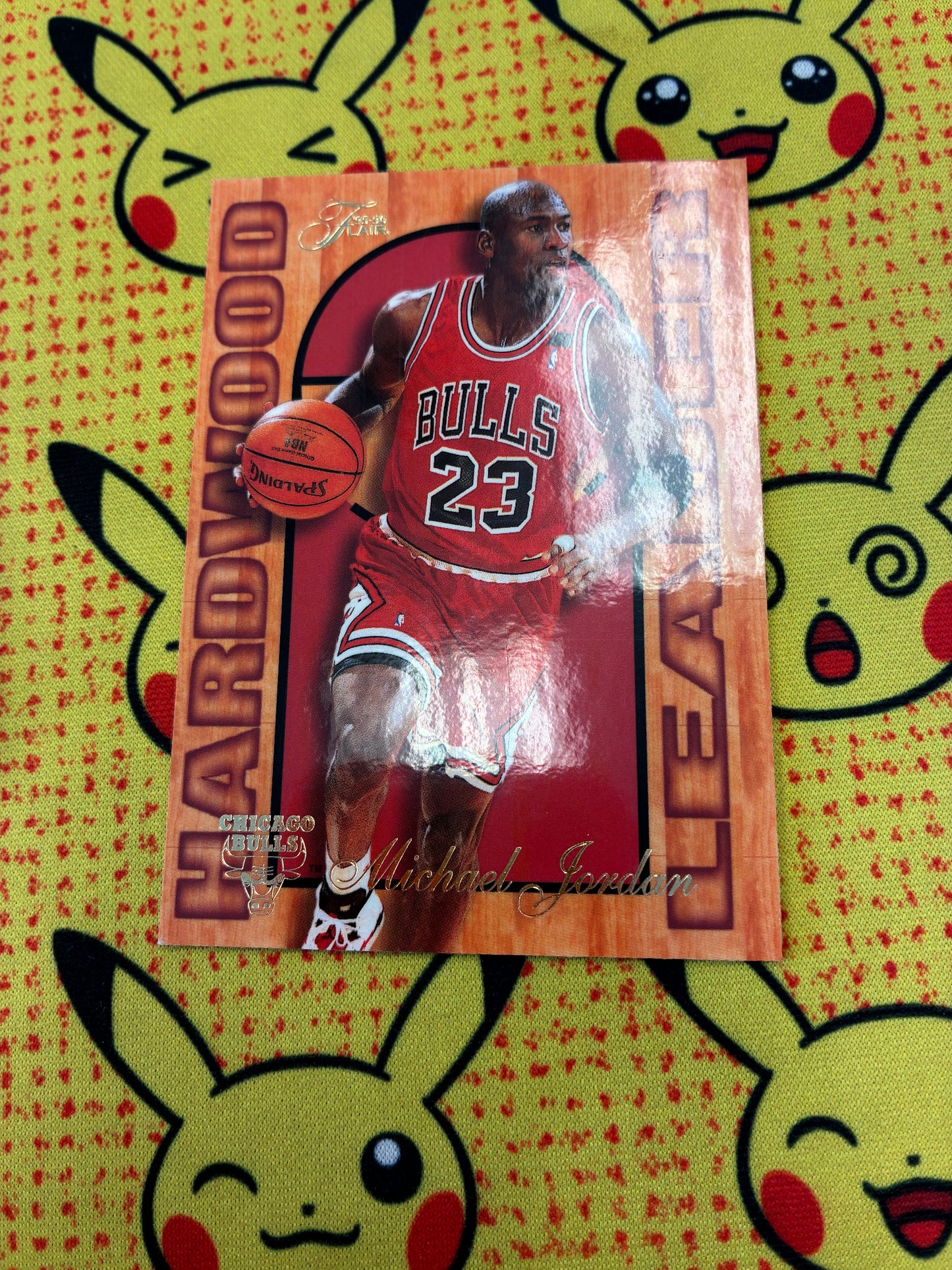 Michael Jordan #4 - 1995 Fleer Flair Hardwood Leaders Basketball NM
