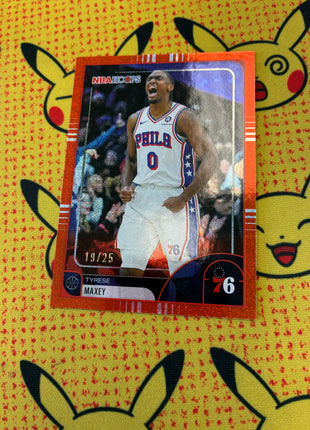 Tyrese Maxey NBA Hoops Orange /25 NM