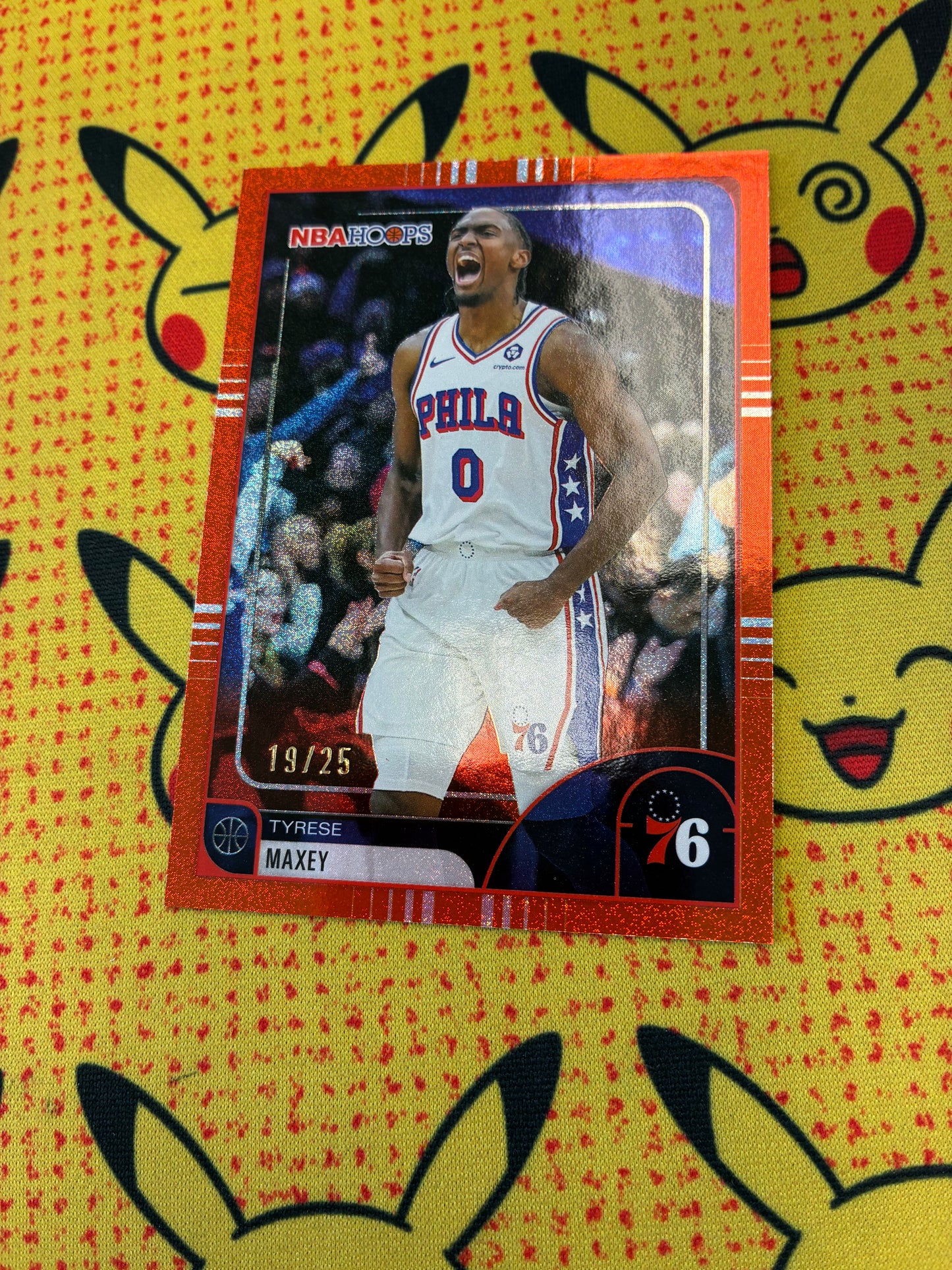 Tyrese Maxey NBA Hoops Orange /25 NM
