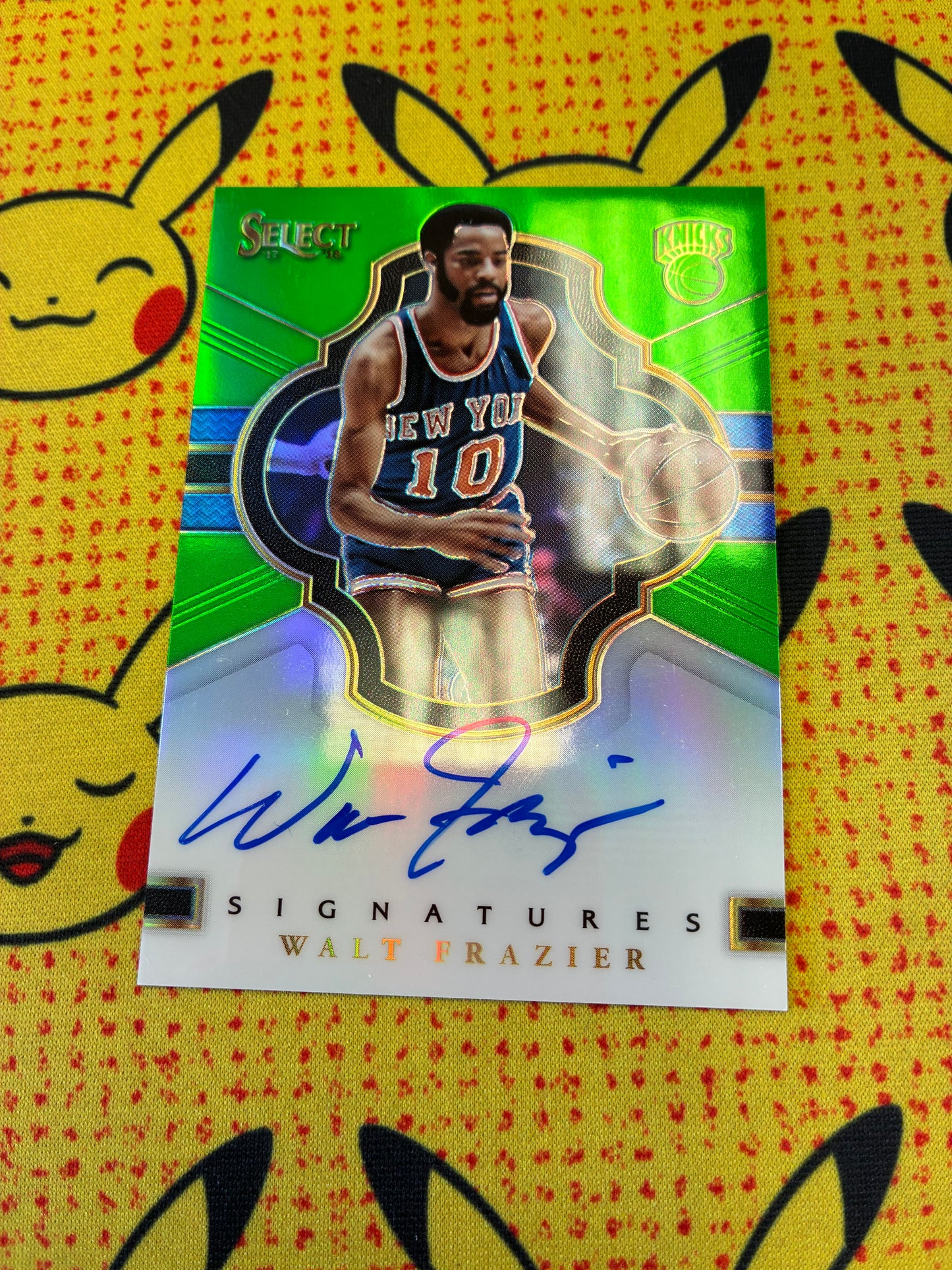 Walt Frazier /65 AUTO 2017-18 Select NM